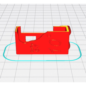 Gopro6-7 Naked Holder Fix 10° STL