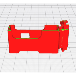 Gopro8 Naked Holder Fix 10° STL