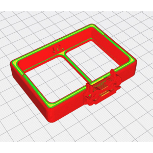 Gopro9-10 Naked Holder Fix 15° STL