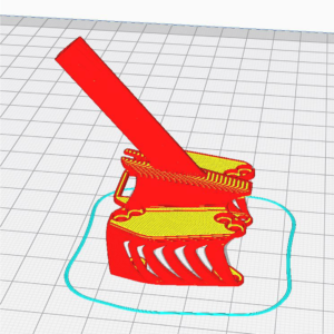 HD Unit Cover Antenna Holder STL