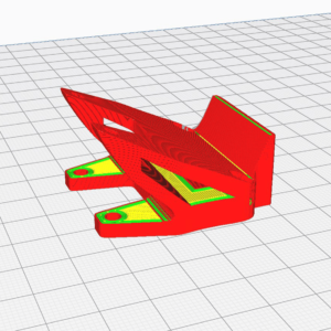 Mount Cam HD Fix 26° (Old Plate) STL