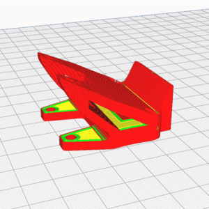 Mount Cam HD Fix 28° (New Plate) STL