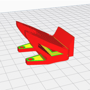 Mount Cam HD Fix 30° (Old Plate) STL