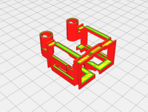 Mount Unit DJI O3 STL (LM1)