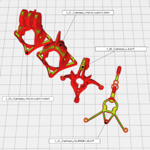 Shuriken Canopies STL