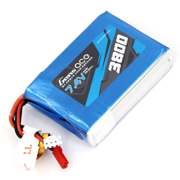 Gens Ace Lipo - Batteria LiPo - 2S-3800mAh - JST