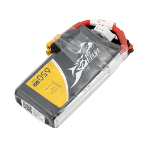 Tattu Lipo - Batteria LiPo - 2S-650mAh - 75C - XT30 - immagine 2