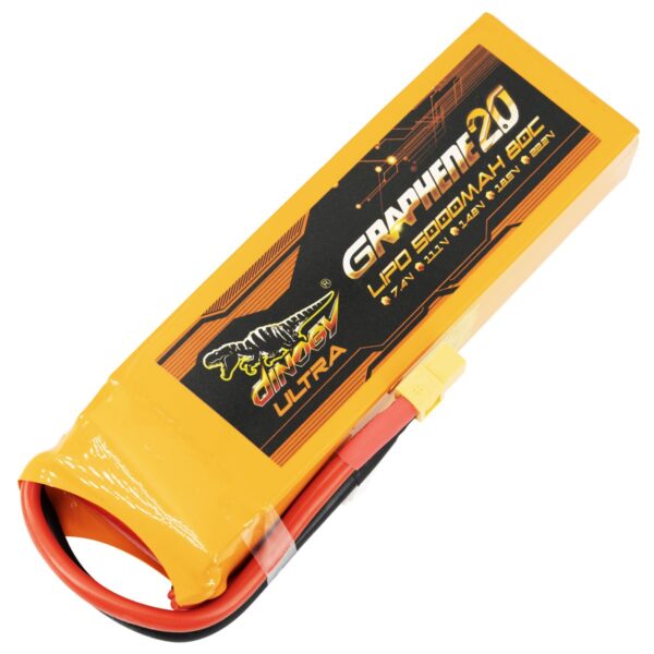 Dinogy Ultra Graphene - Batteria LiPo - 3S-5000mAh - 80/160C