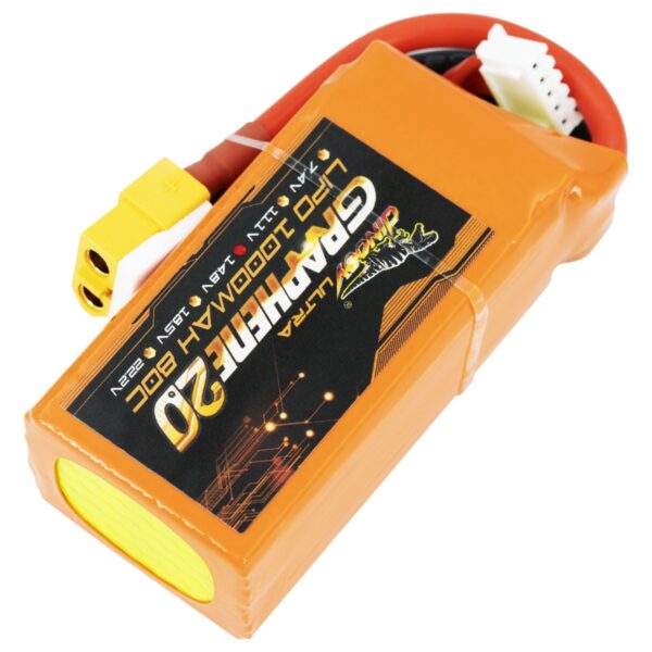 Dinogy Ultra Graphene - Batteria LiPo - 4S-1000mAh - 80/160C - immagine 2