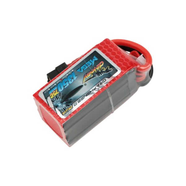 Dinogy Mega Graphene - Batteria LiPo - 4S-1350mAh - 75/150C - immagine 2