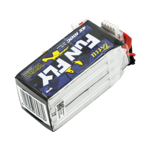 Tattu FunFly Lipo Batter - Batteria LiPo - 4S-1550mAh - 100C - immagine 2