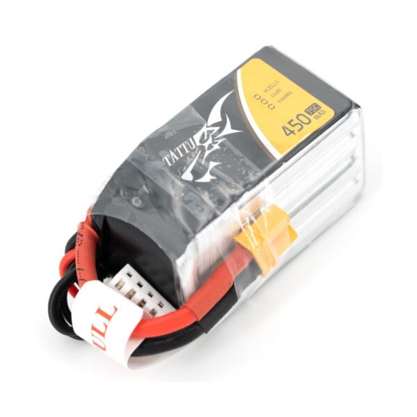 Tattu Lipo - Batteria LiPo - 4S-450mAh - 75C - XT30