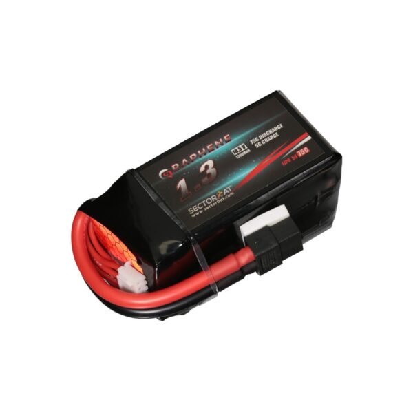 Sectorbat Graphene - Batteria LiPo 5S-1300mAh-75/150C