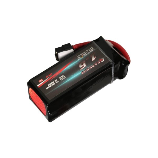 Sectorbat Graphene - Batteria LiPo 5S-1500mAh-75/150C - immagine 2