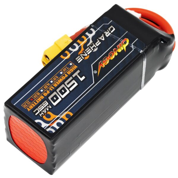 Dinogy Graphene - Batteria LiPo - 6S-1500mAh - 65/130C - immagine 2