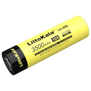 Li-Ion-Ricaricabile LiitoKala – 18500-3.7V-3500mAh – Lii-35S – 10A (Copia)