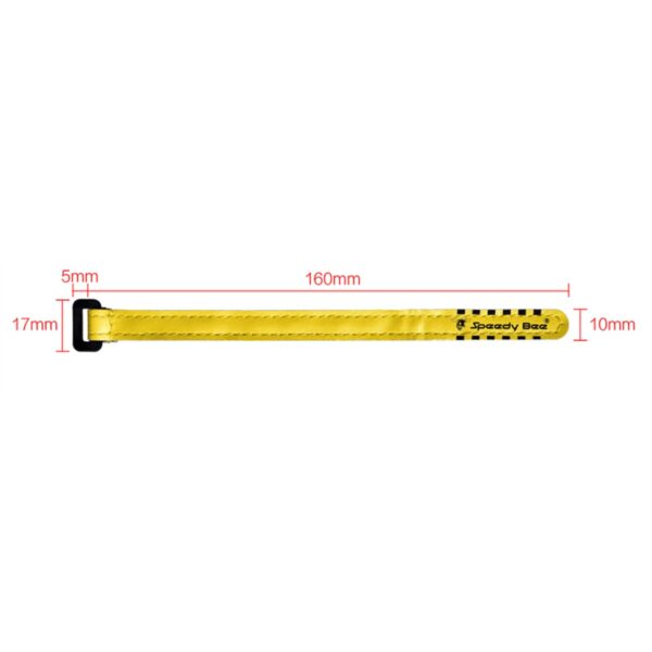 Speedy Bee Lipo Battery Strap - 160mm x 10mm - immagine 2