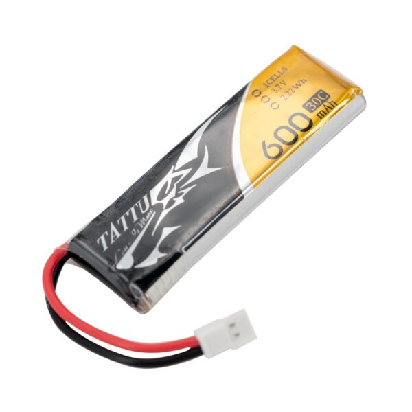 Tattu Lipo - Batteria LiPo - 1S-600mAh - 30C - Molex